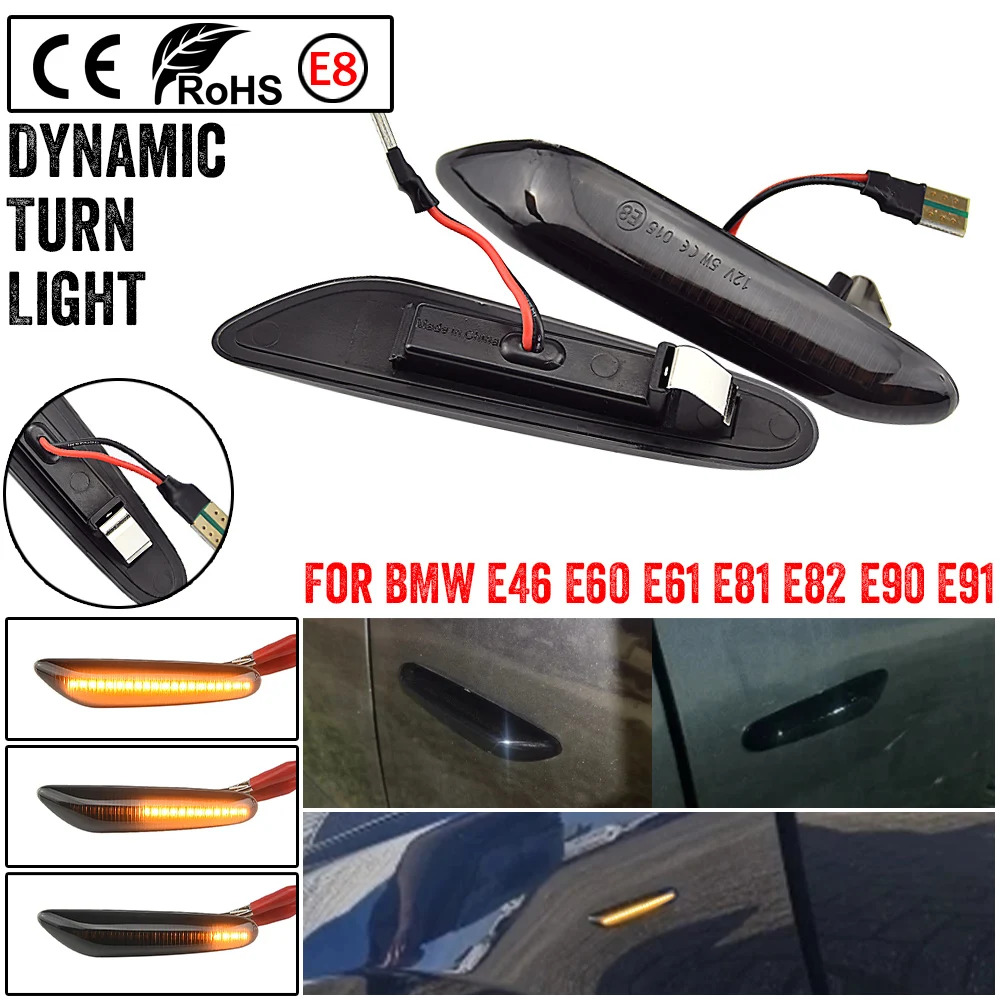 Luz LED dinamica marcador lateral BMW para E60-E93 (2004-2010) - imagen 2