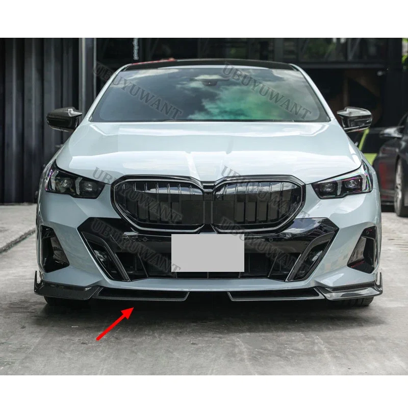 Alerón delantero BMW 5 Series G60/G61, kit decorativo antiarañazos - imagen 3