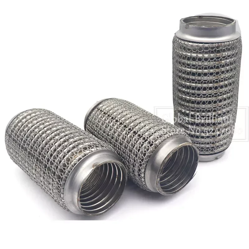 Tubo flexible escape fuelle acero inoxidable 60mm 100-300mm - imagen 3