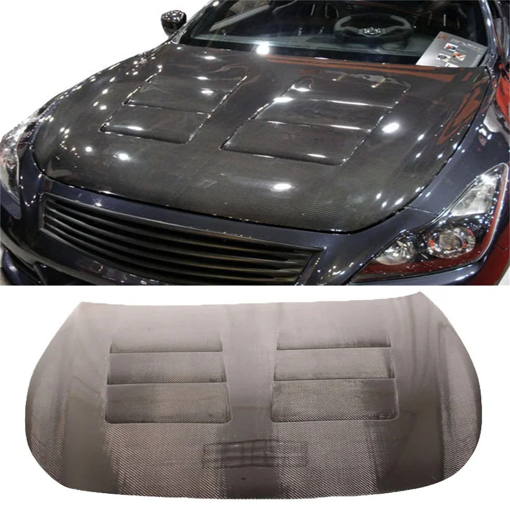 Capó de fibra de carbono Nissan Infiniti G37/Q60 2008-2015