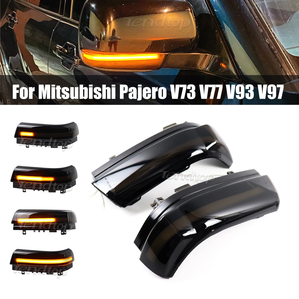 Intermitente LED dinámico para espejo Mitsubishi Pajero V73/V77/V93/V97 (2006-2019)