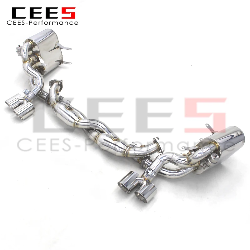Catback Deportivo CEES Porsche 911 997 2004-2012 Escape Completo con Catalizador OEM - imagen 3