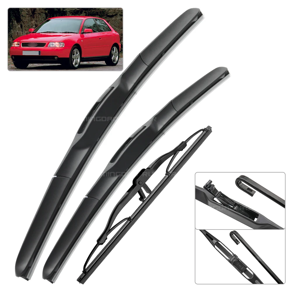 Limpiaparabrisas delanteros y traseros Audi A3 8L 1996-2003 - imagen 2