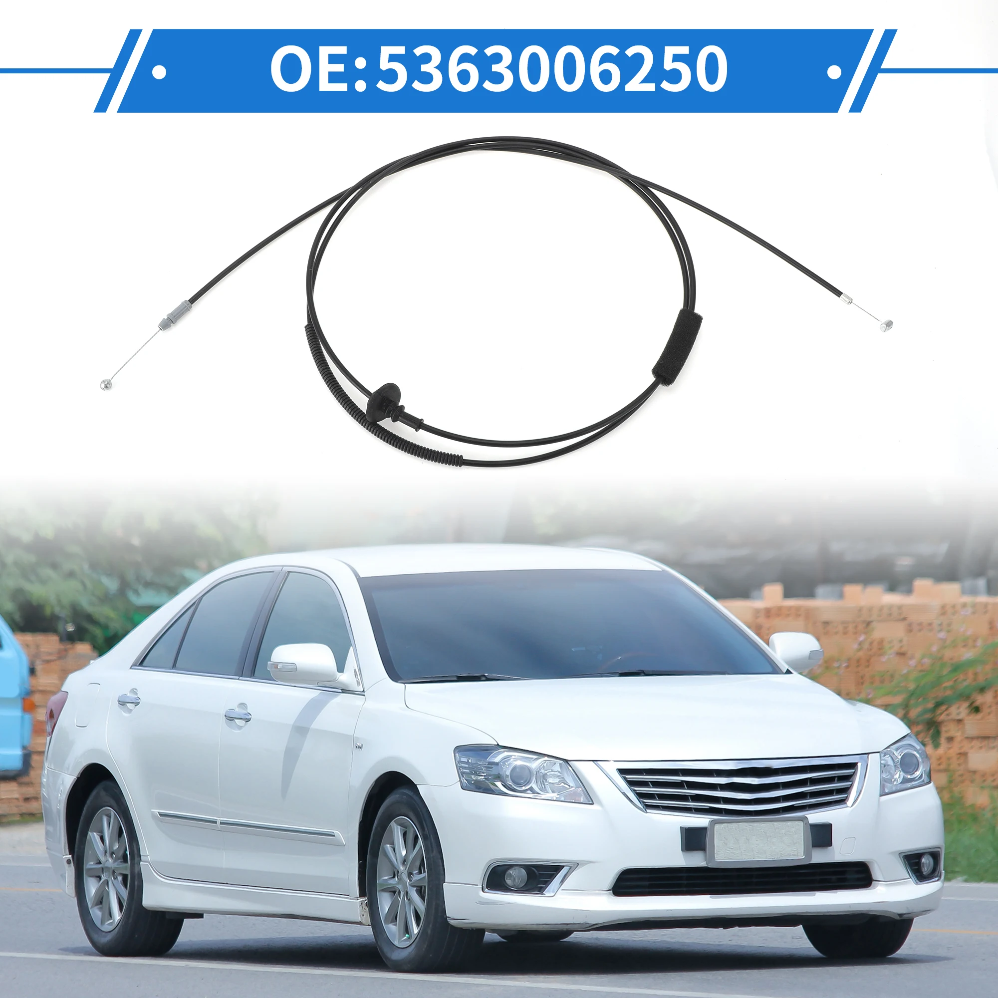 Cable liberación capó UXCELL – Toyota Camry híbrido 2017-2024 - imagen 2