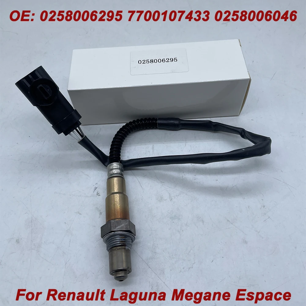 OE # 0258006295 7700107433 0258006046 Sensor Lambda de oxígeno O2 para RENAULT Clio Laguna Megane Scenic 1.6i Hatchback Saloon Estate
