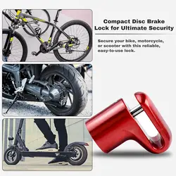 Candado disco moto antirrobo – Alta seguridad para motocicleta y patinete