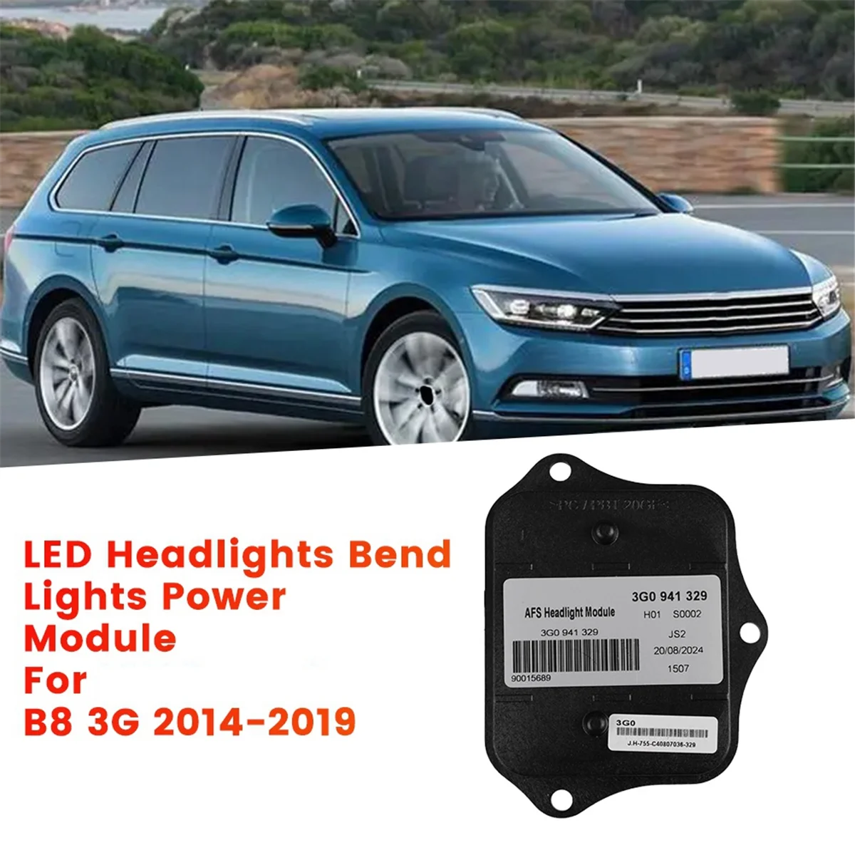 0941329 Módulo AFS Xenón para VW Passat B8 3G 2014-2019 - imagen 2