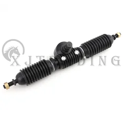 Cremallera de dirección para kart con piñón y eje macizo de 320 mm