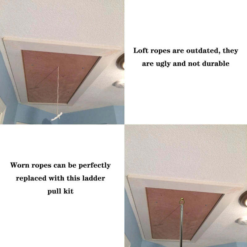 Kit de extracción para escalera de ático con varilla extensible - imagen 2