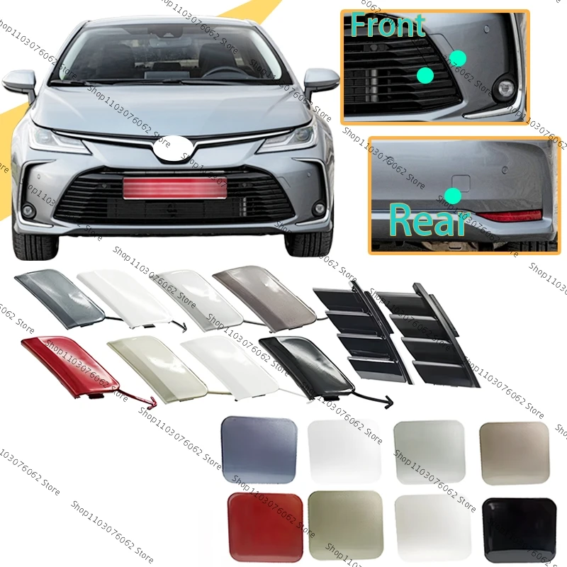 Tapa gancho remolque Toyota Corolla Hybrid 2019-2022 - imagen 5