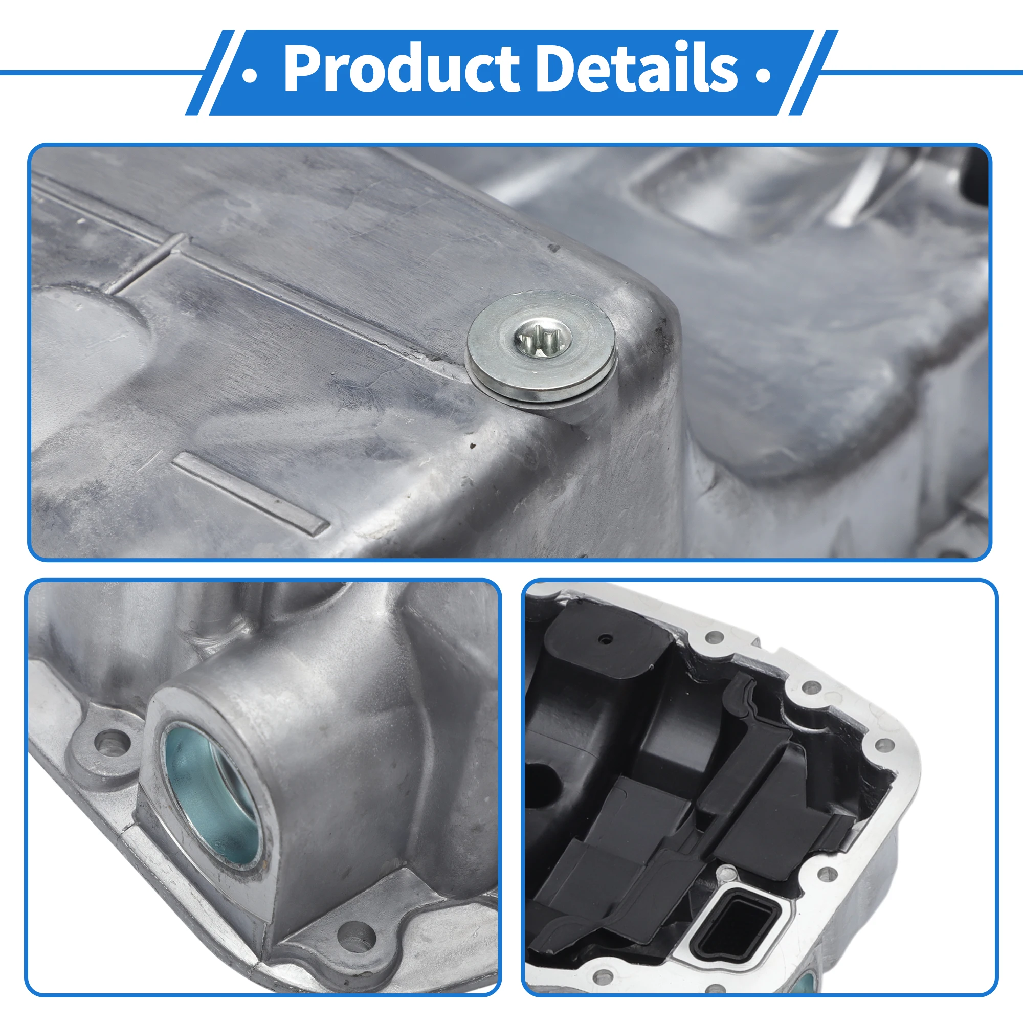 UXCELL 55355595 Cárter de aceite para Opel Astra H Caravan - imagen 4