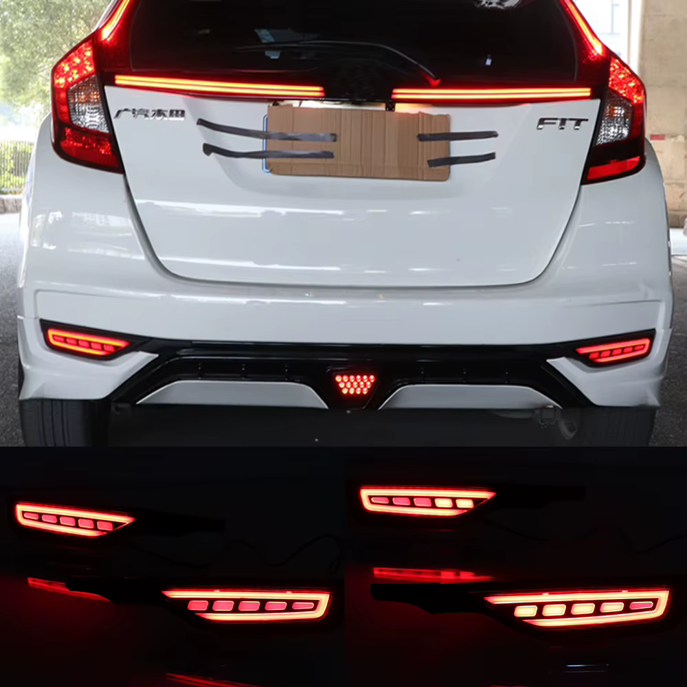 Reflector luminoso trasero de parachoques Honda Jazz/Fit 2018-2020 - imagen 2