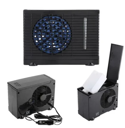 Vista frontal del ventilador de agua para camión