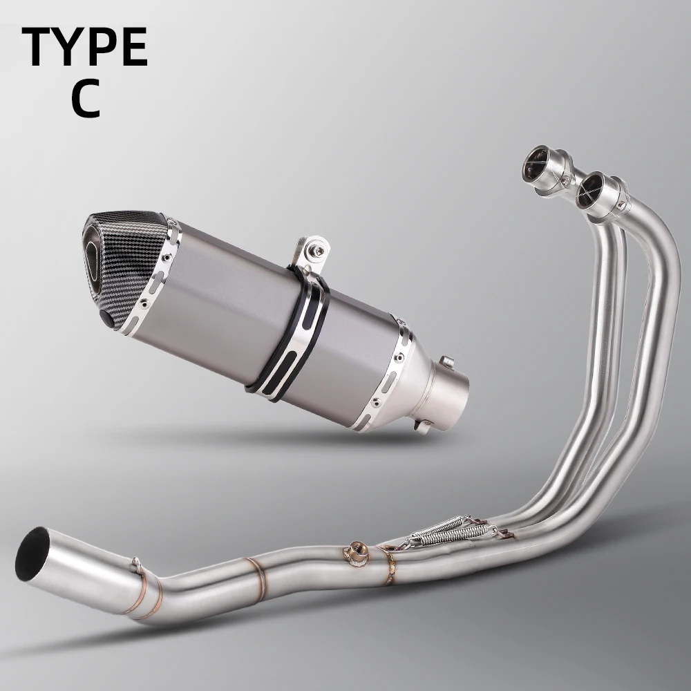 Escape Racing-S 370mm con dB Killer Yamaha YZF R3 R25 MT03 2015-2024 - imagen 5