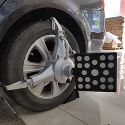 Kit abrazadera de rueda 3 puntos para alineador universal