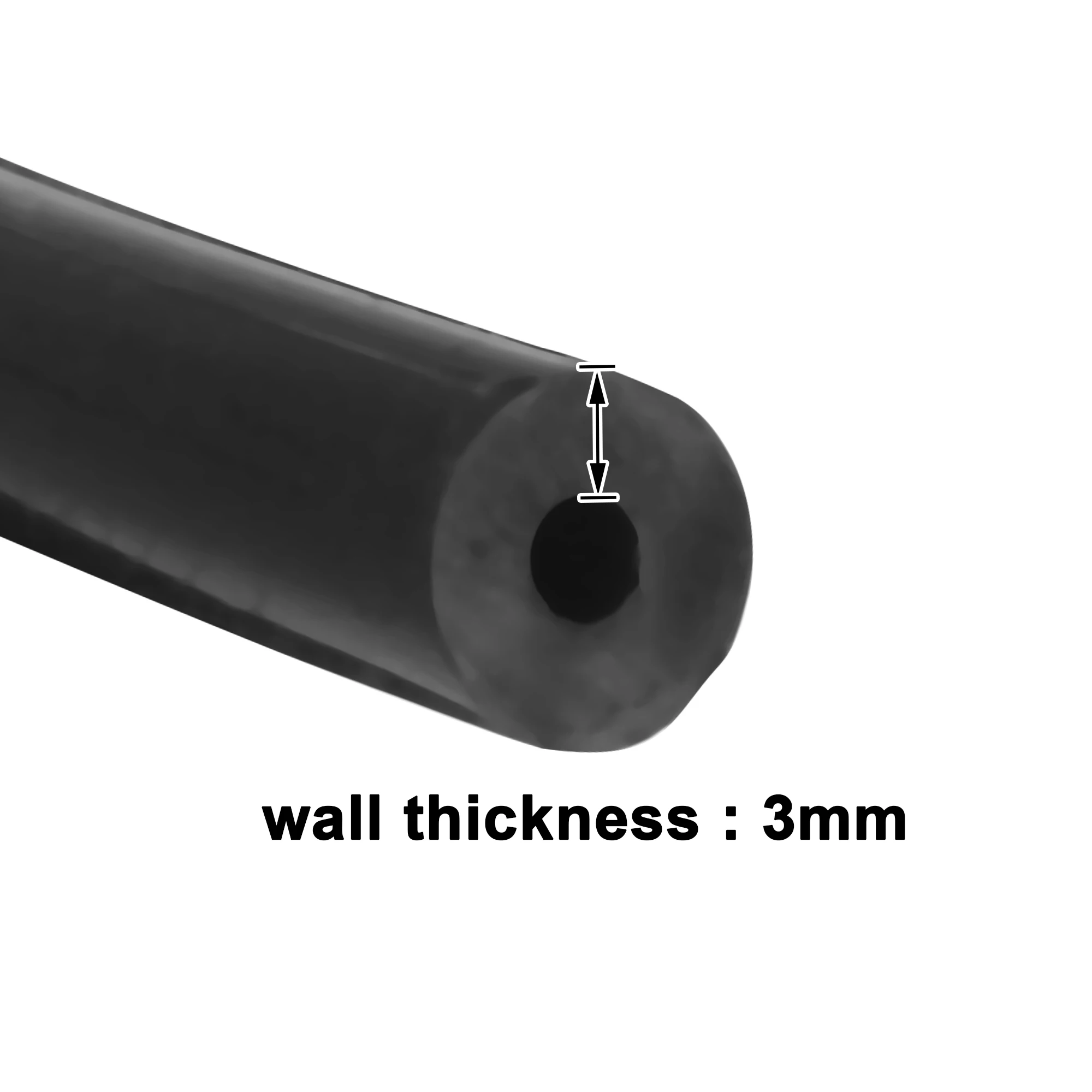 Autohaux Manguera de vacío de silicona universal 3-11 mm - imagen 4