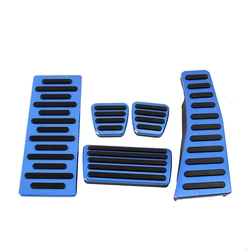 Kit cubrepedales de aluminio antideslizante para Honda Civic 2006-2011