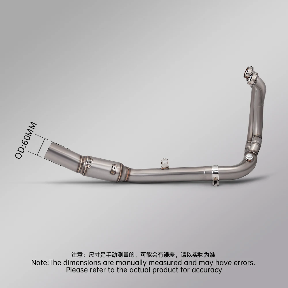 Tubo escape ADV Rally Pro 60mm acero inoxidable - imagen 5