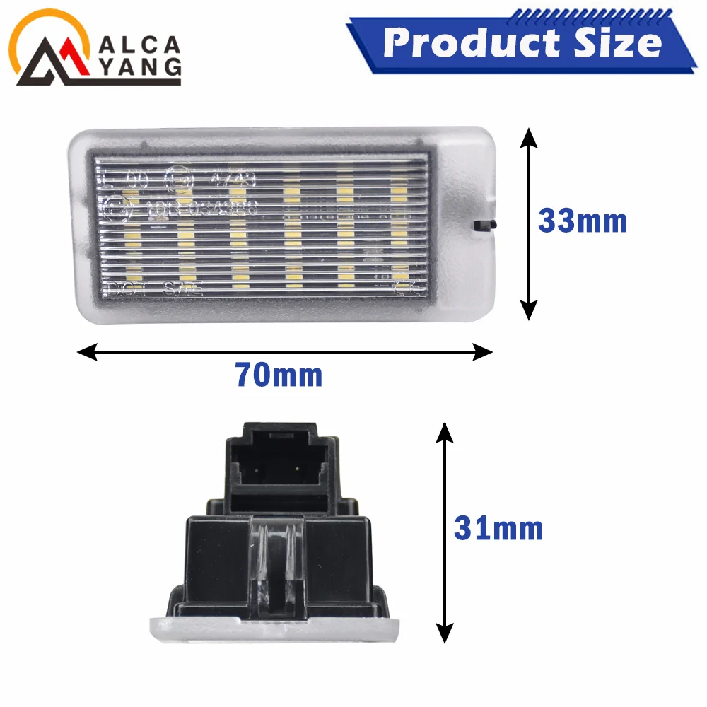 Bombilla LED maletero para Renault Dacia Duster Sandero Logan - imagen 5
