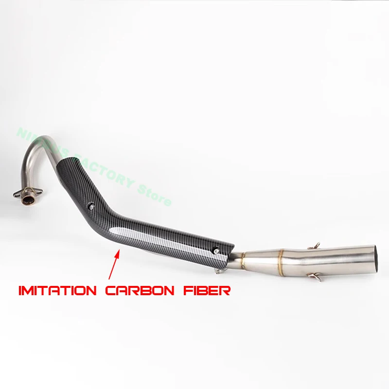 Escape slip-on Honda Cross Cub 110 CC110 con codo y colector - imagen 5