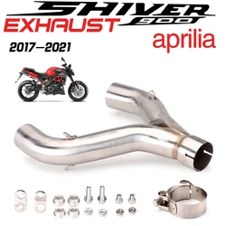 Tubo escape medio Aprilia Shiver 900 2017-2021
