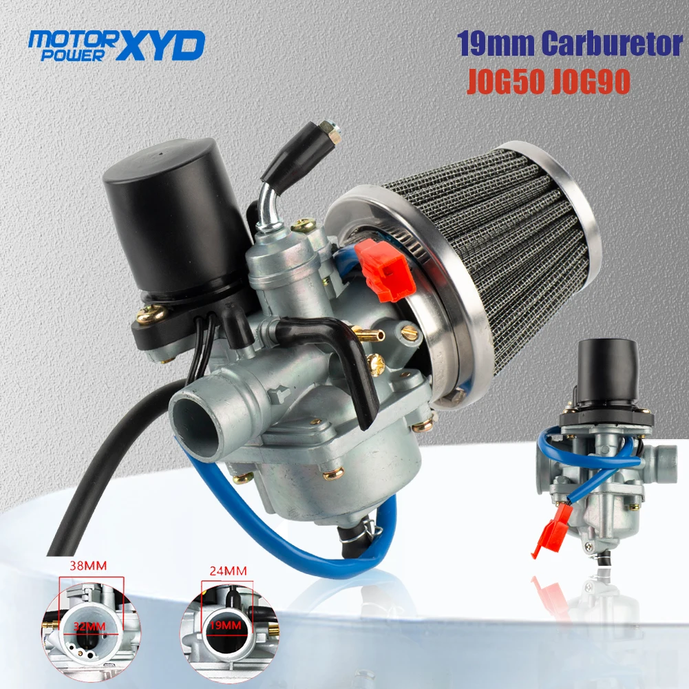 Carburador 19 mm con filtro de aire Yamaha JOG 2T 50-90 cc