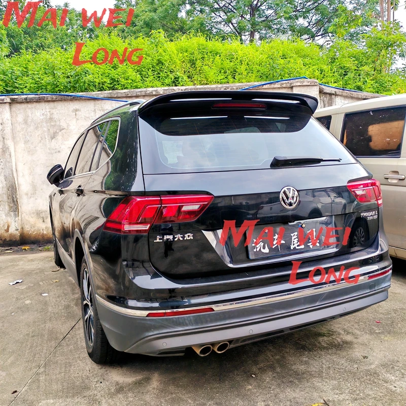 Alerón estilo fibra de carbono para Volkswagen Tiguan L 2018-2023 - imagen 3