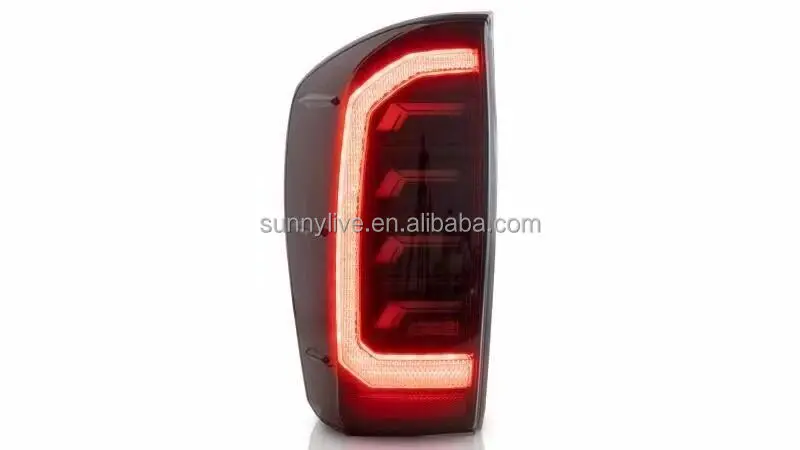 Luz trasera LED Toyota Tacoma en color rojo