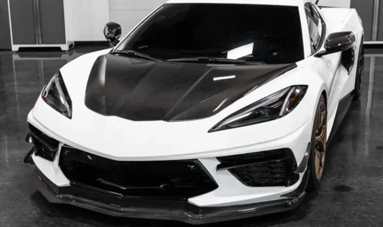 Capó fibra de carbono Eray para Corvette C8 Z06 Z07 2019-24 - imagen 4