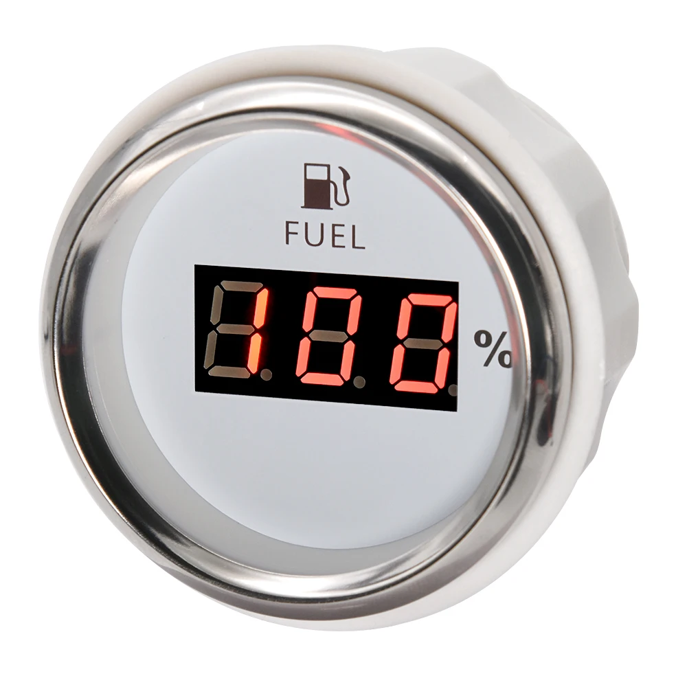 Medidor nivel combustible 52mm sensor 0-190ohm Marino - imagen 4