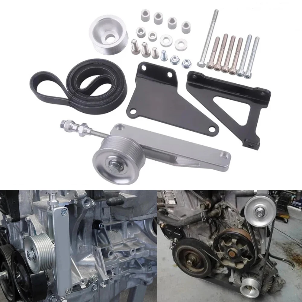 Kit polea eliminadora A/C y dirección para Honda/Acura K20/K24