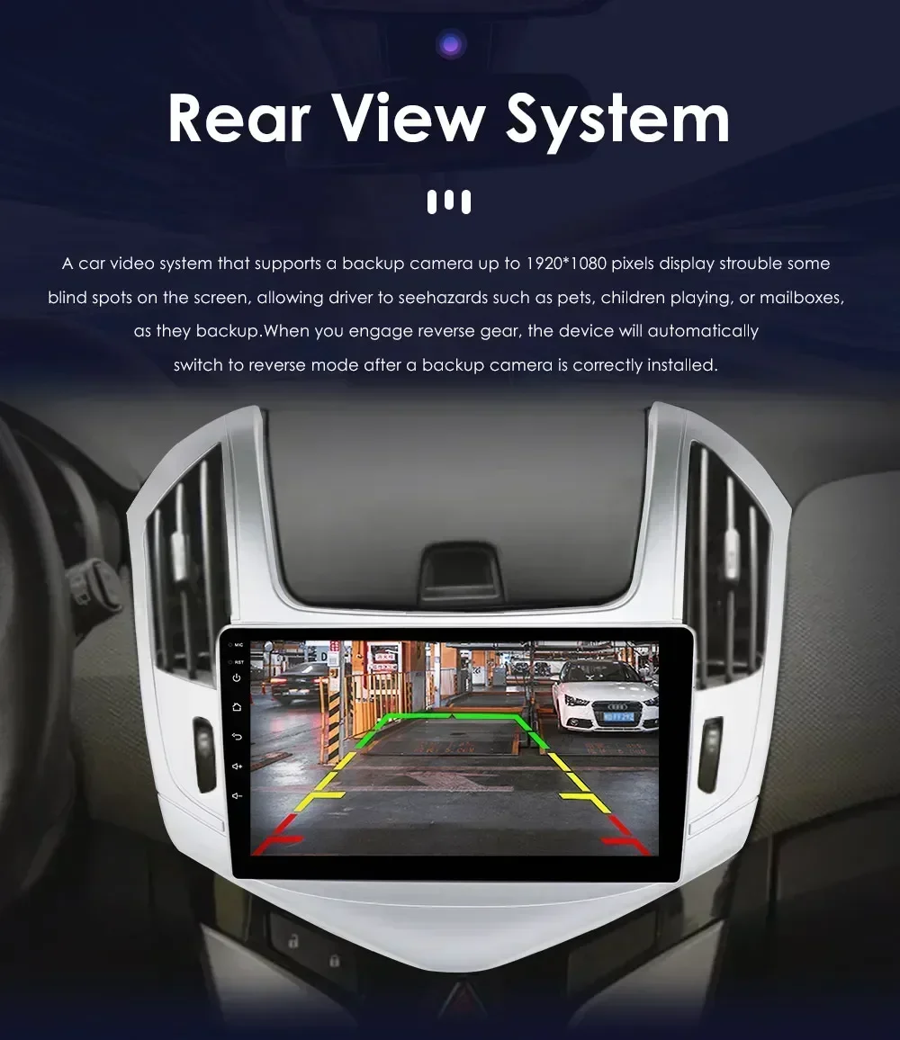 Hizpo 2din Android 13 Radio de coche Multimidia para Chevrolet Cruze J300 J308 2012-2015 reproductor de vídeo navegación GPS unidad principal Carplay - imagen 5