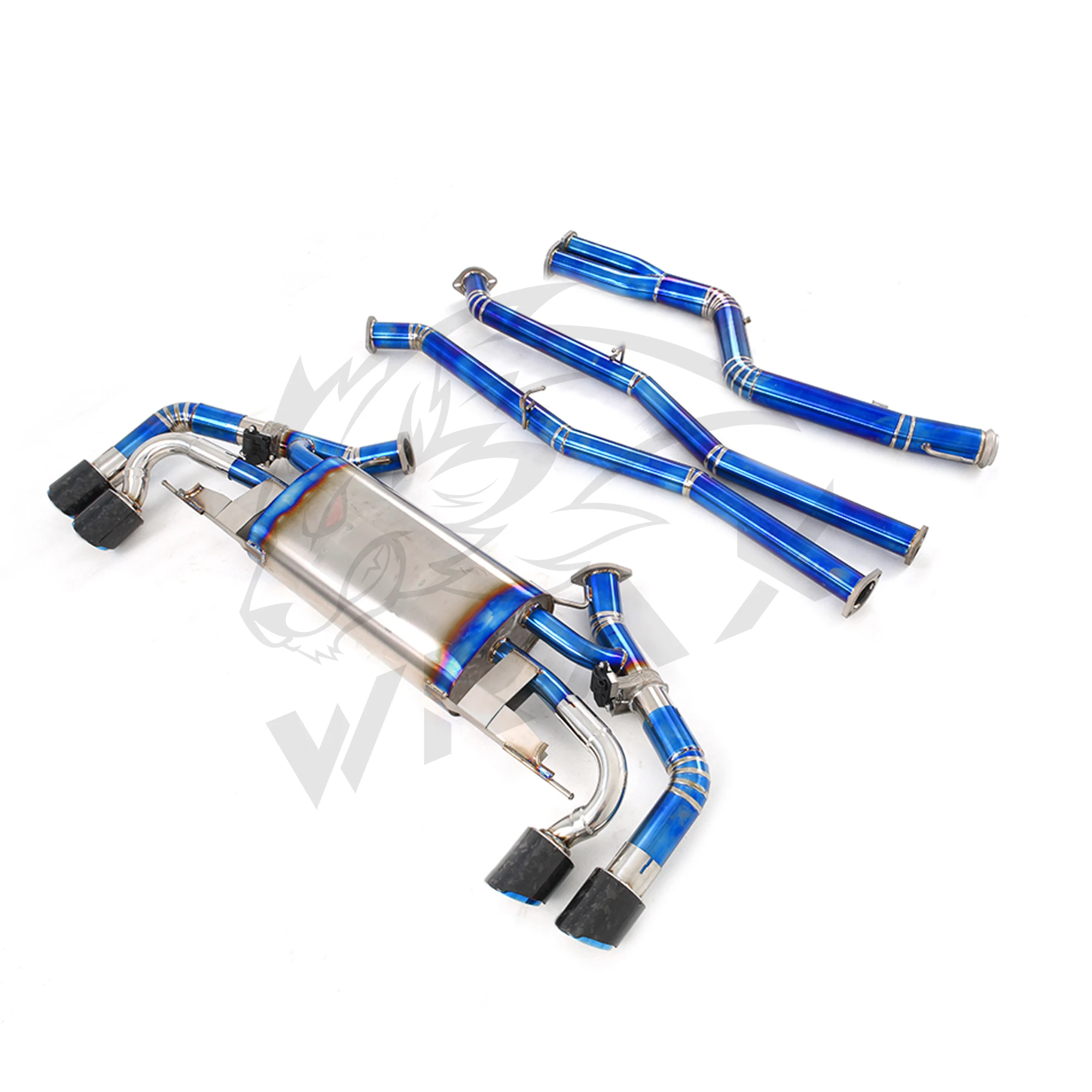 WRAX escape de titanio para BMW X5 (G05) 3.0L Turbo sistemas de válvula de Control de escape eléctrico accesorios de coche Catback perfecto - imagen 2