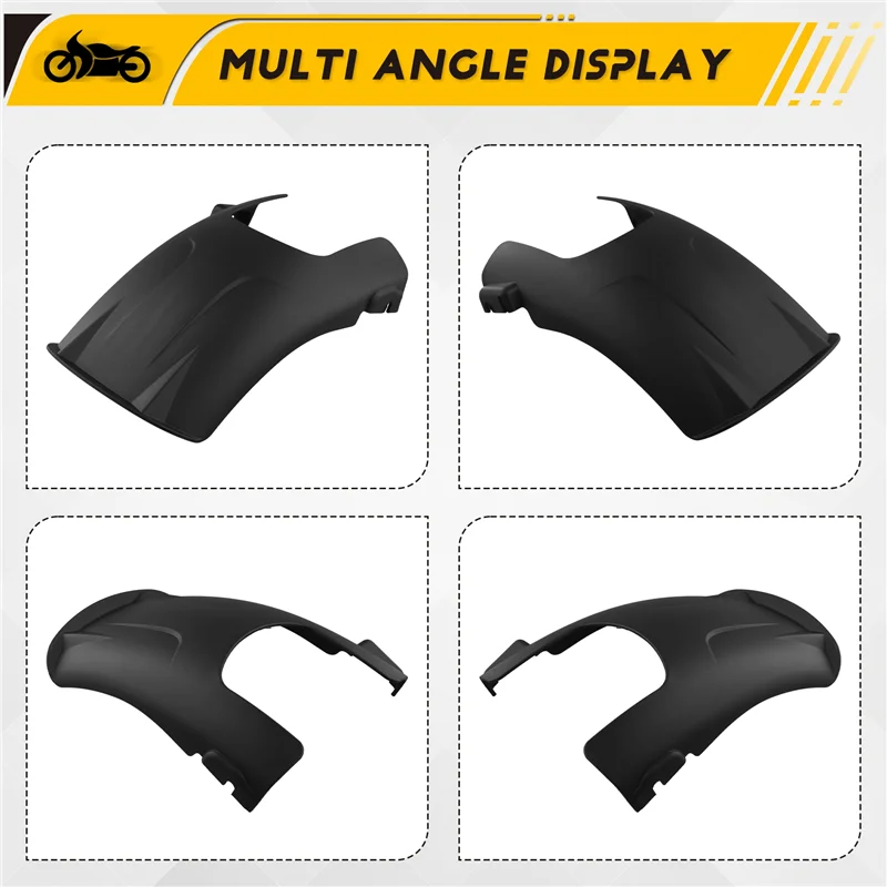 Guardabarros delantero extensor trasero AB56–Honda CB400F/CBR400R - imagen 3