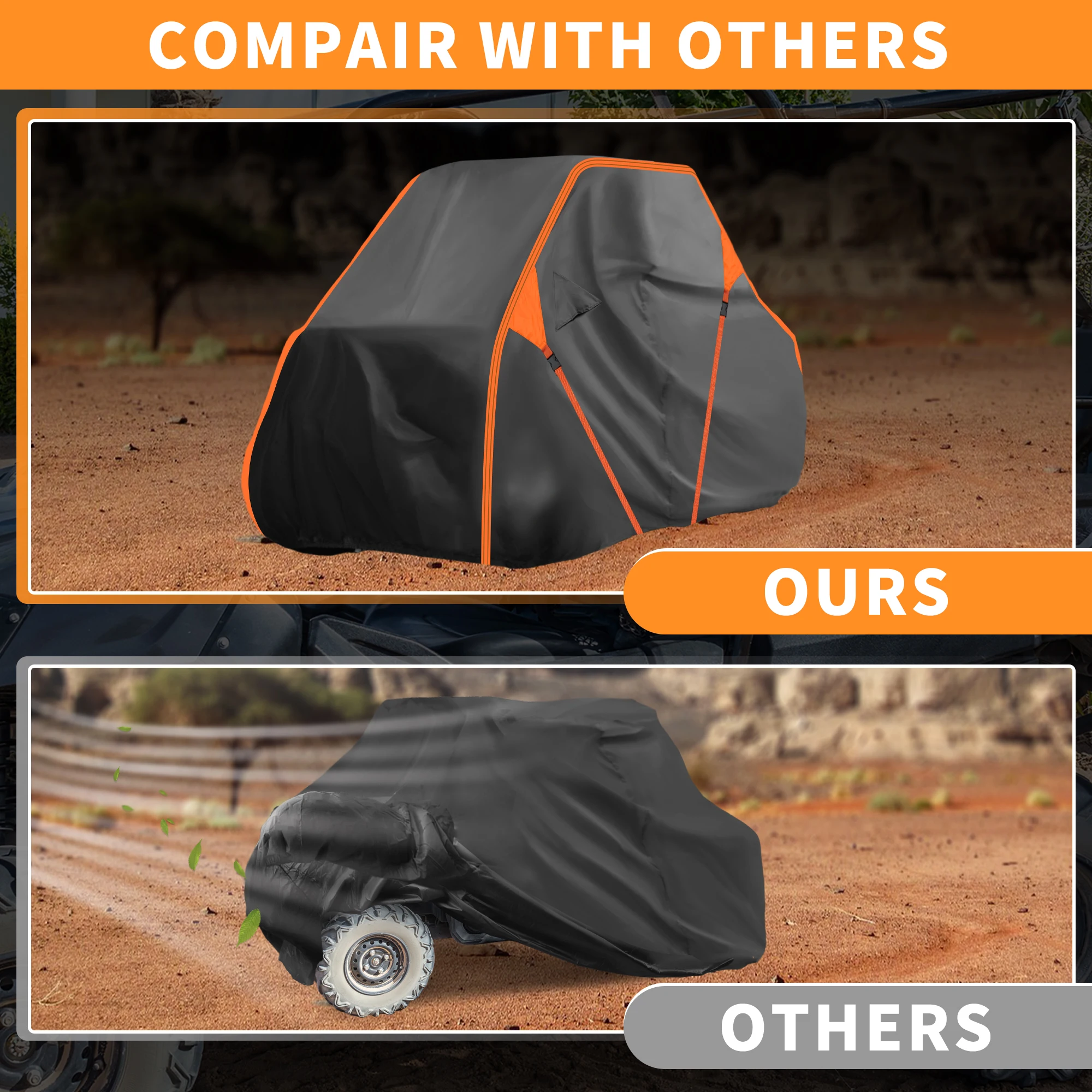 UXCELL Funda impermeable UTV para Polaris RZR Trail Sport/Ultimate - imagen 3