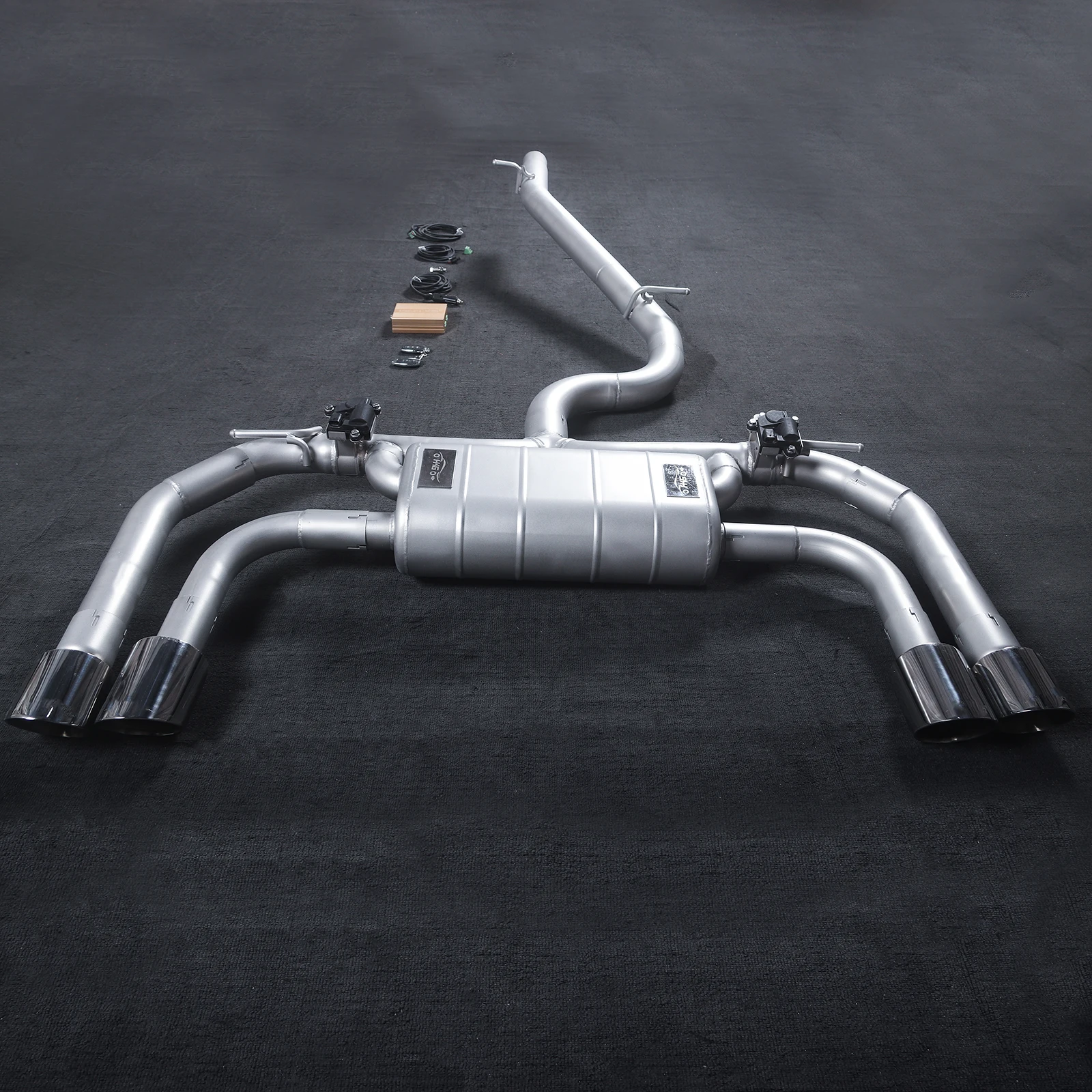 Sistema de escape Catback Audi S3 2.0T (2014-2019) – 4 salidas acero inoxidable - imagen 4