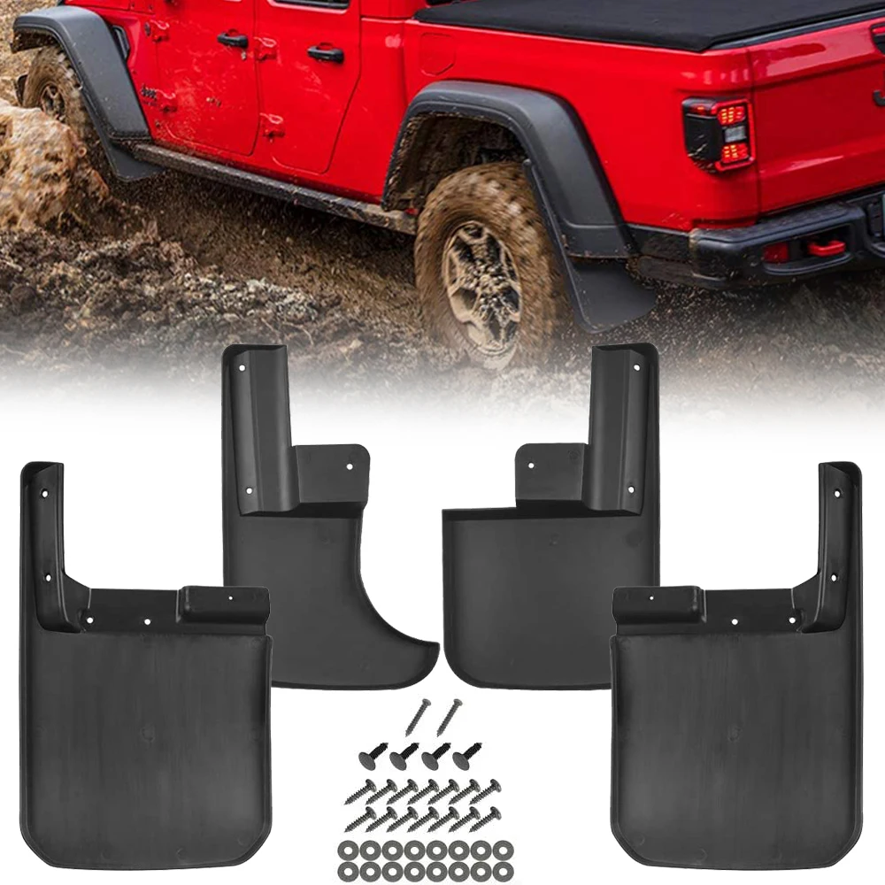 Guardabarros delantero y trasero Jeep Wrangler JL Gladiator JT 2018-2023 - imagen 5