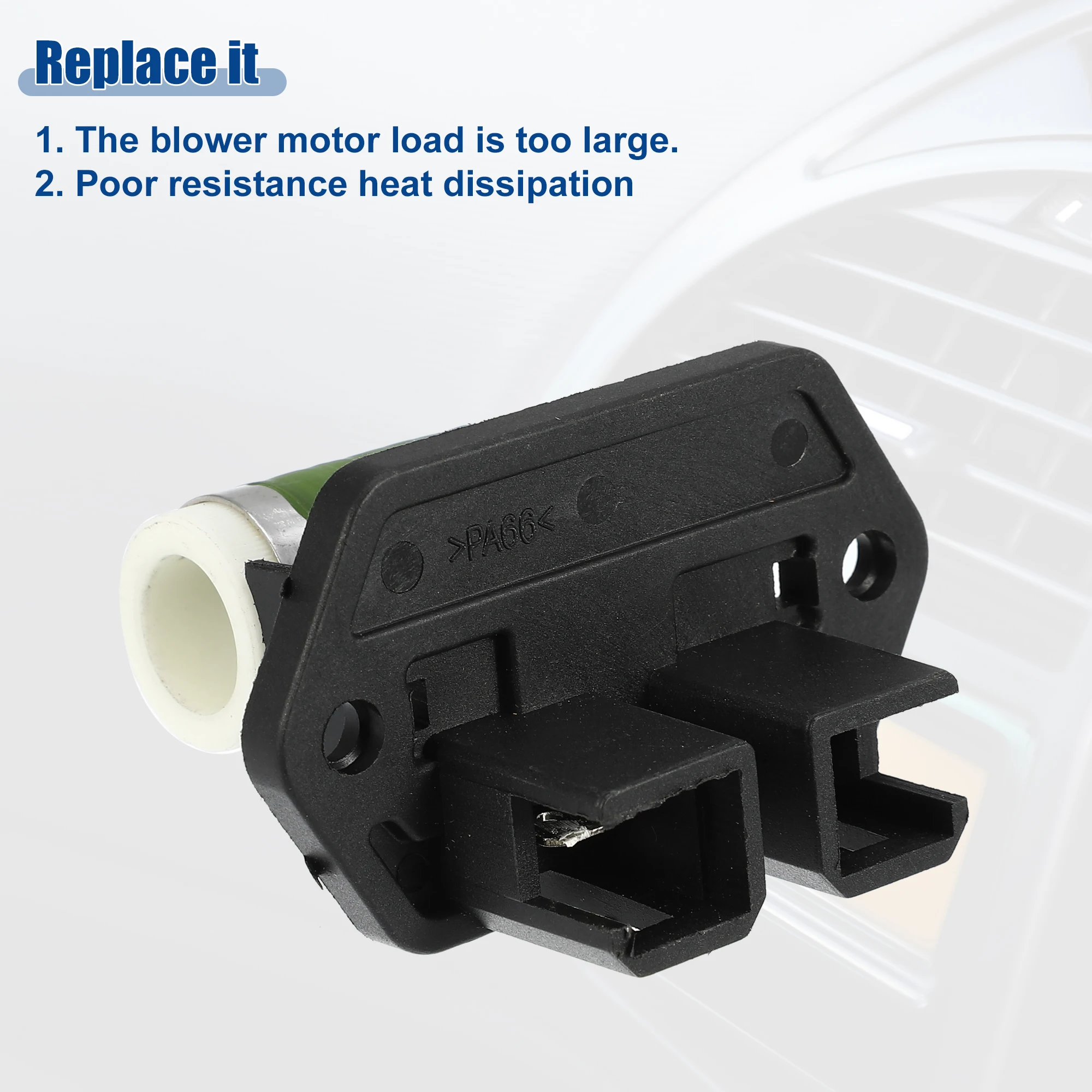 Resistencia motor ventilador Alfa Romeo 145/146/147/156/164/166 - imagen 4