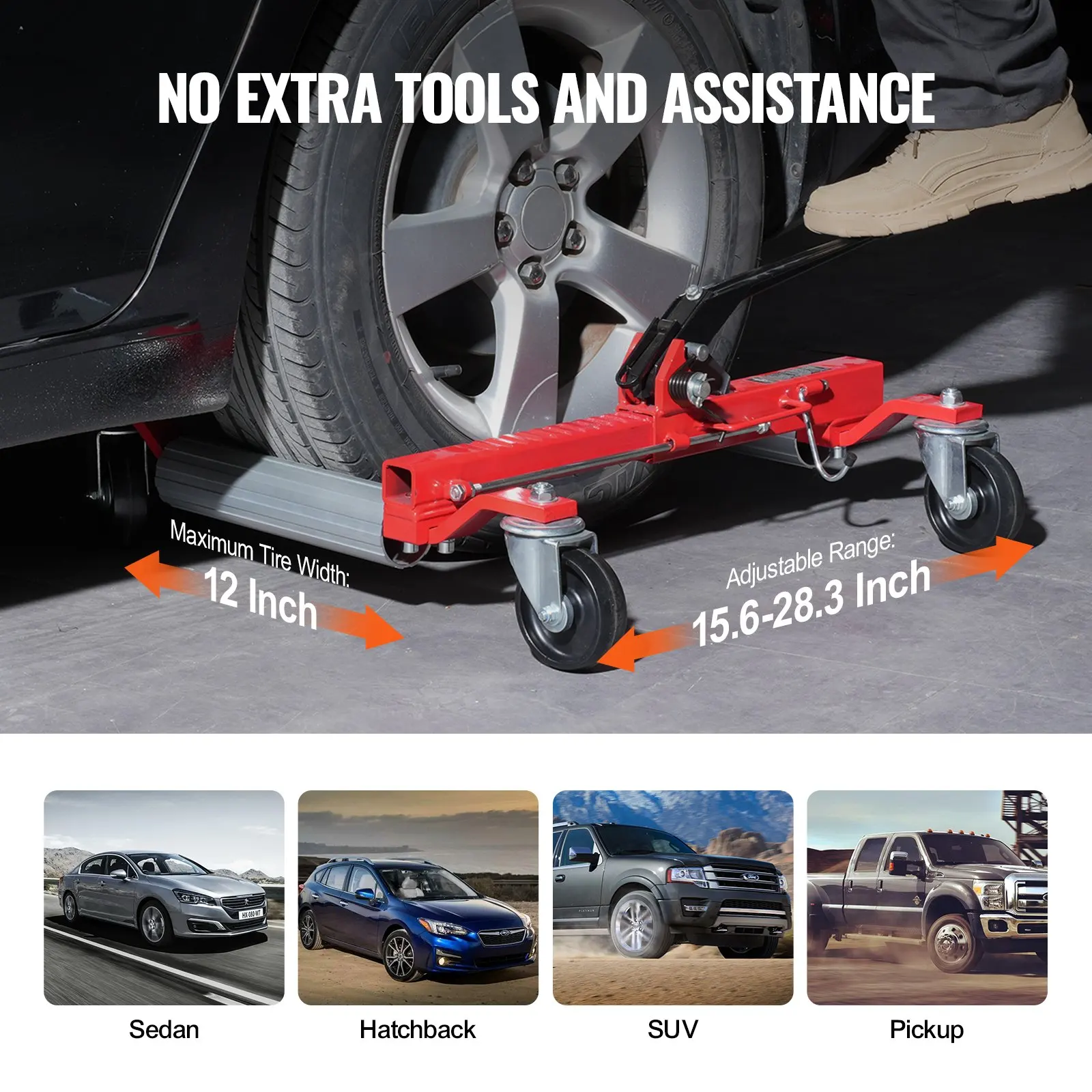 Rueda Dolly universal para remolque y rescate vehicular - imagen 5