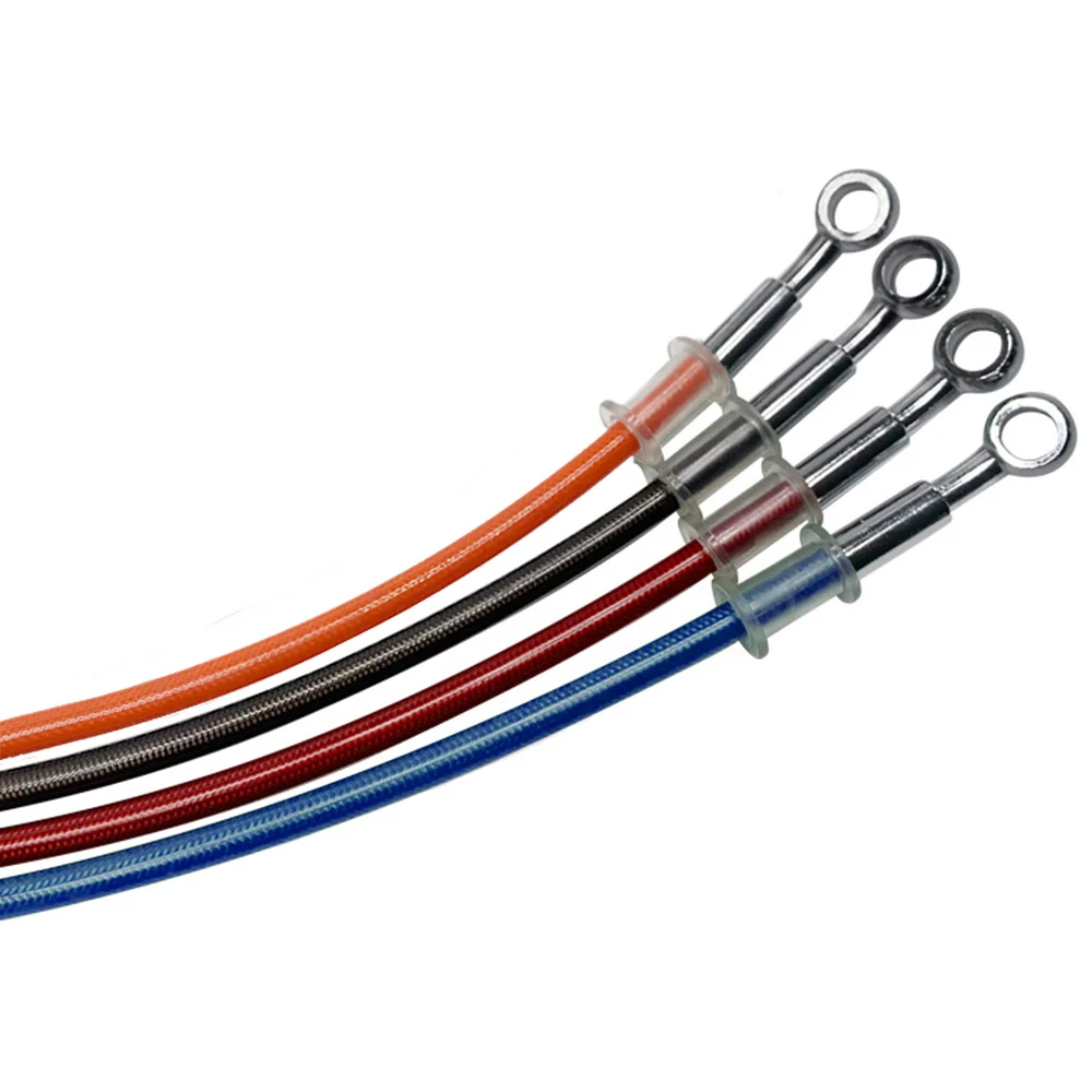 Latiguillo de freno trenzado de acero para moto universal - imagen 5