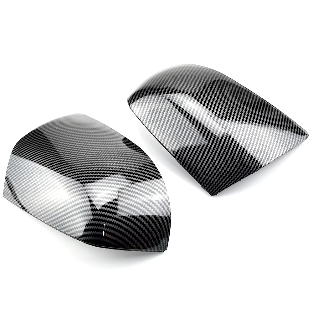 Carcasas de retrovisor Ford Focus 2005-2008 carbono negro brillante - imagen 4