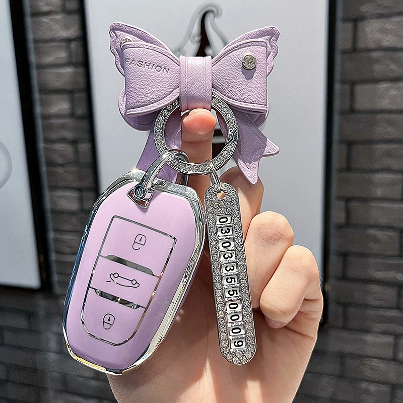 Funda de TPU para llave de coche Peugeot y Citroën - imagen 4
