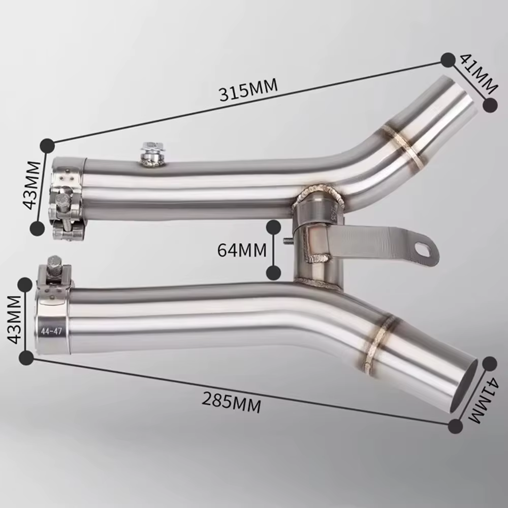 Tubo de unión del escape de 51 mm para Suzuki Hayabusa (2008-2020) - imagen 4