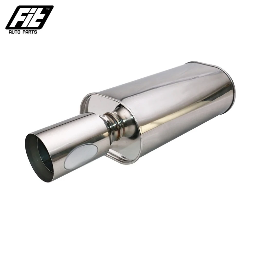 Silenciador Deportivo Alto Flujo Acero Inox 2,5"-4" - imagen 3