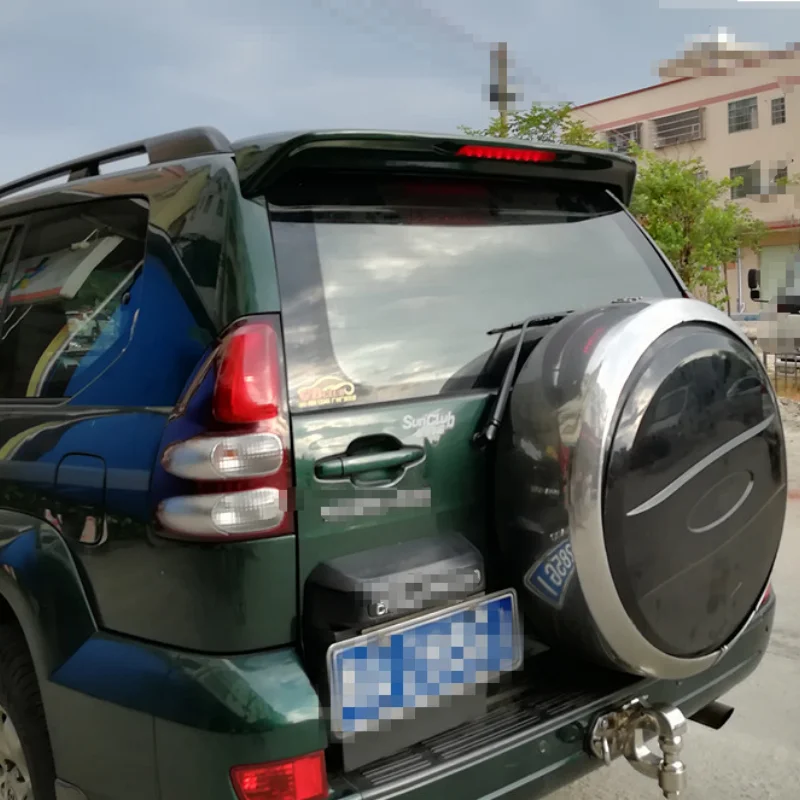 Alerón instalado en vehículo