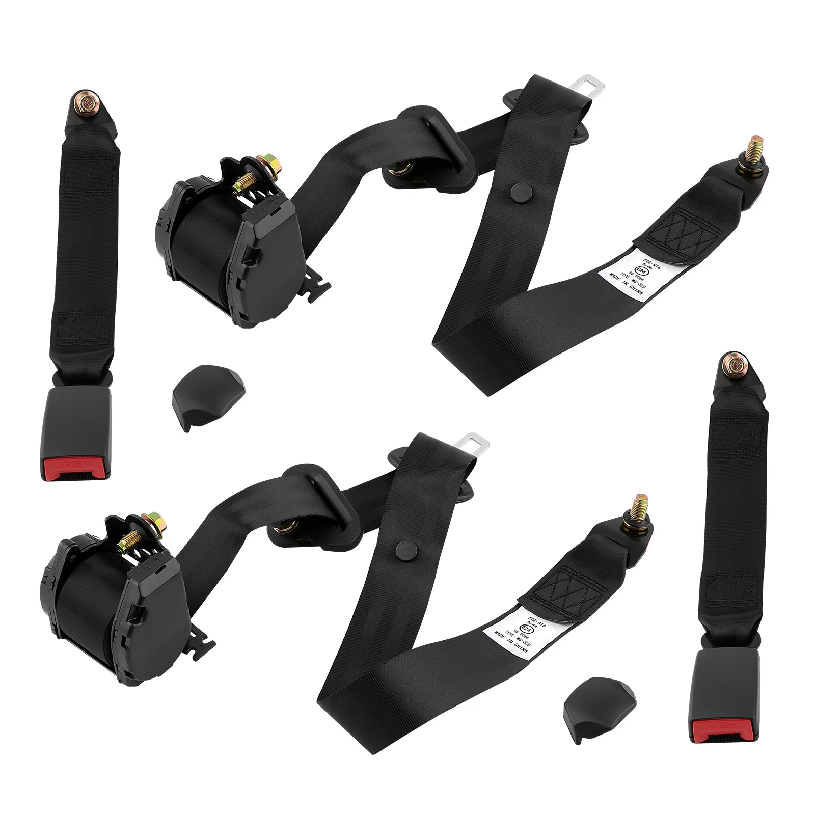 Protector de hombro para cinturón de seguridad universal de 3 puntos