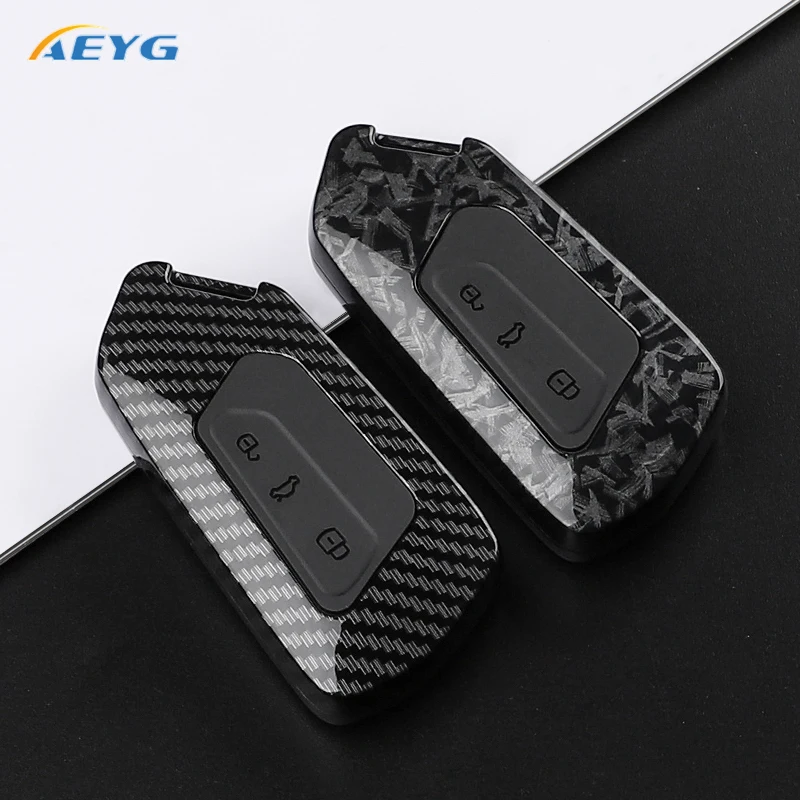 Funda de llave fibra carbono ABS para VW Golf 8, Cupra y Octavia MK4 - imagen 2