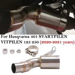 Silenciador escape modificado Husqvarna 401 Svartpilen Vitpilen 125/250cc