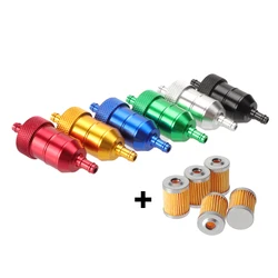 Filtro de gasolina universal de 8 mm para moto, scooter y ATV