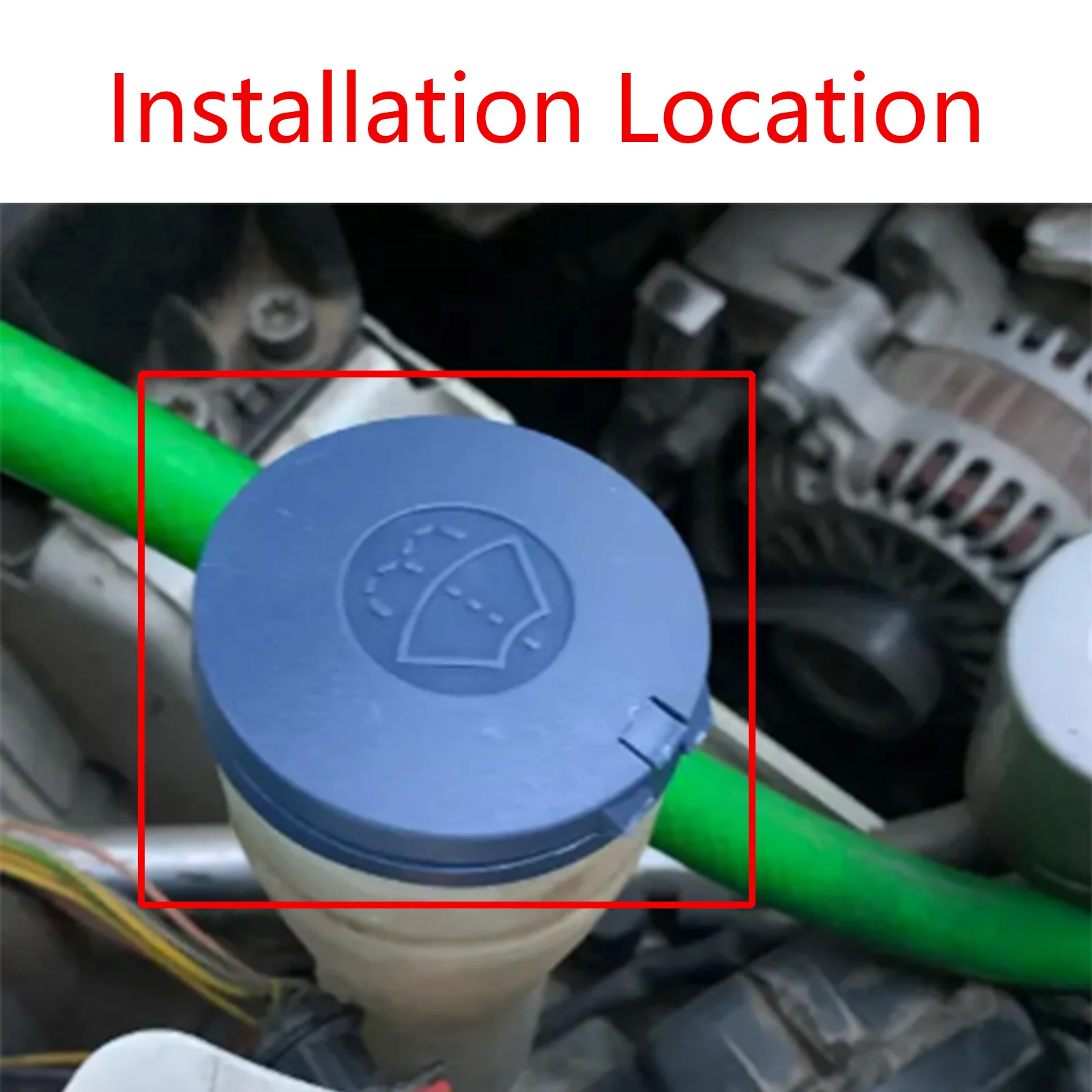 643237 Tapa depósito limpiaparabrisas Peugeot 407 3008 5008 - imagen 4